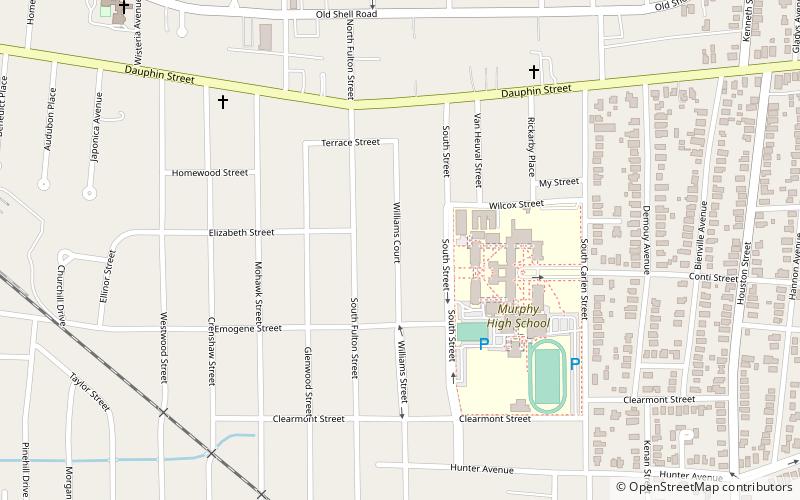 Midtown Historic District location map