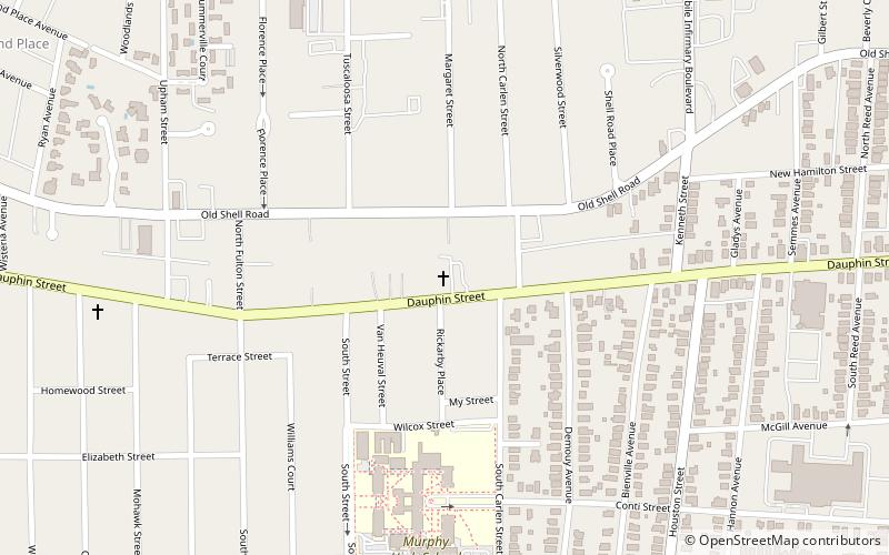 Église de la Trinité de Mobile location map