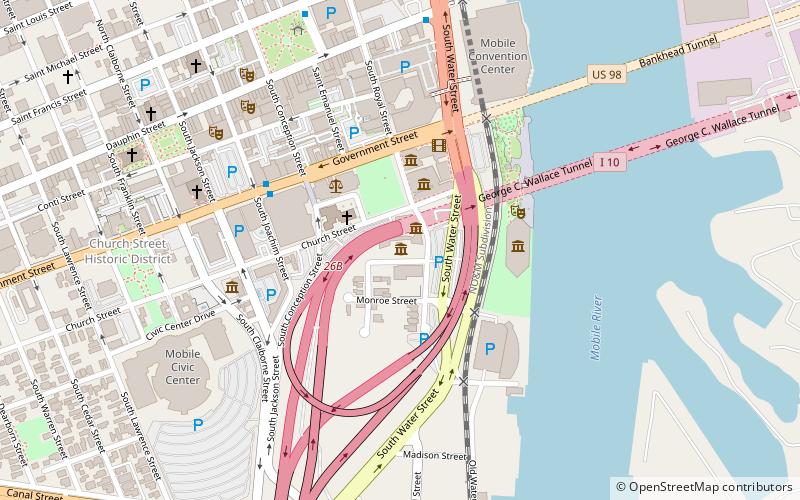 Conde–Charlotte House location map