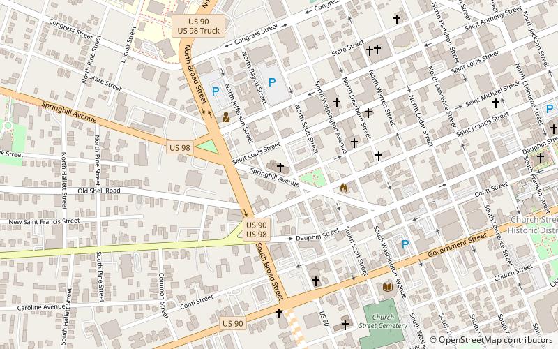 Saint Joseph's Roman Catholic Church location map