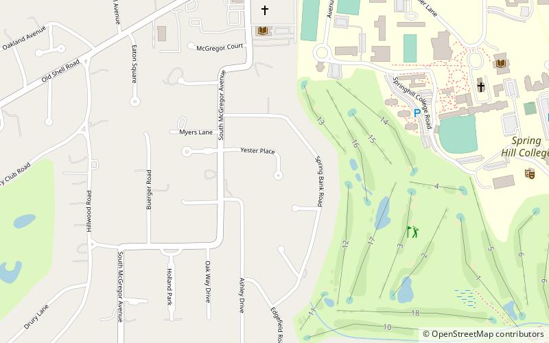 Carolina Hall location map