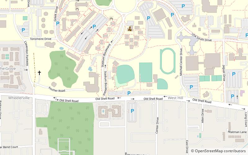 eddie stanky field mobile location map