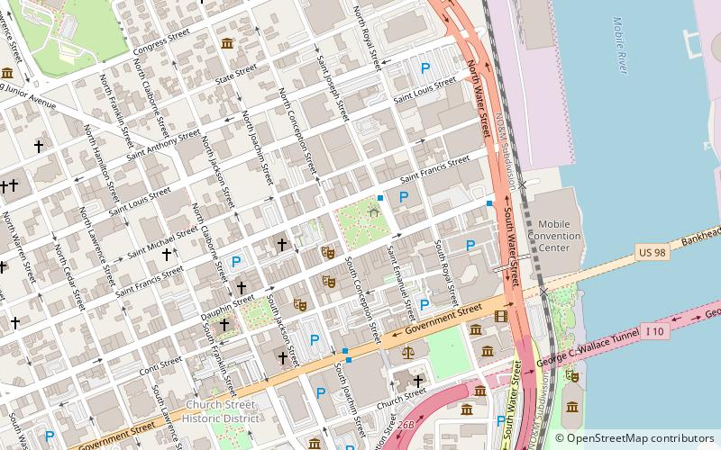 Bienville Square location map