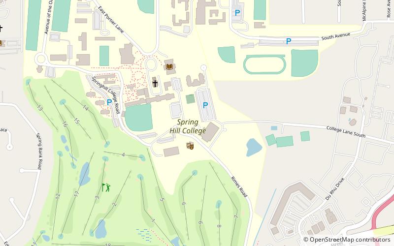Sodality Chapel location map
