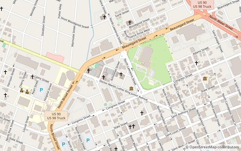 Stone Street Baptist Church location map