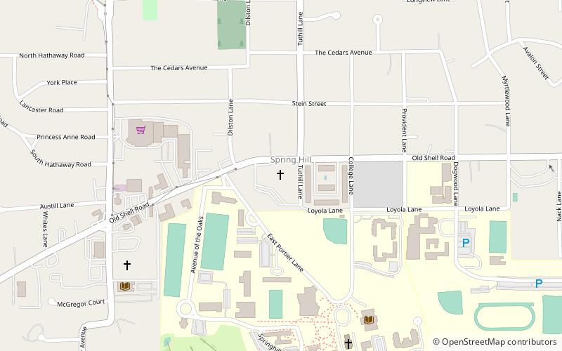 Saint Paul's Episcopal Chapel location map