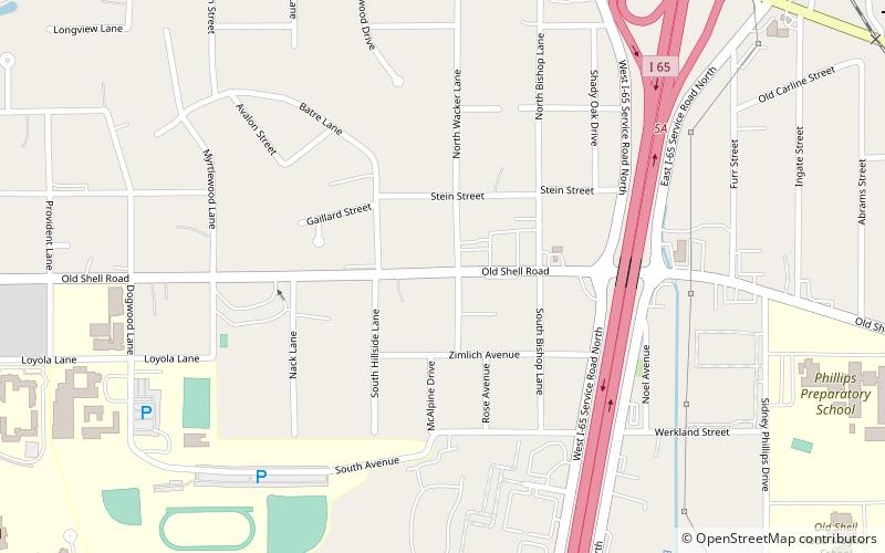 Pfau–Crichton Cottage location map