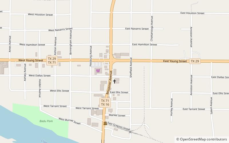 Llano Plaza location map
