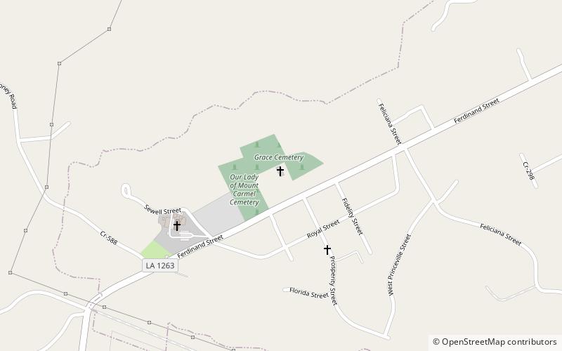 Grace Episcopal Church location map