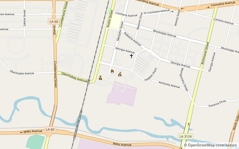 Bogalusa City Hall location map