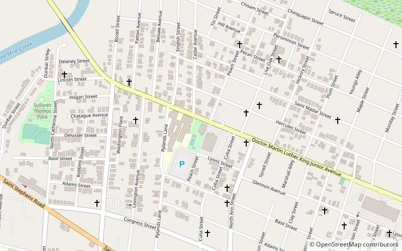 Davis Avenue Recreation Center location map