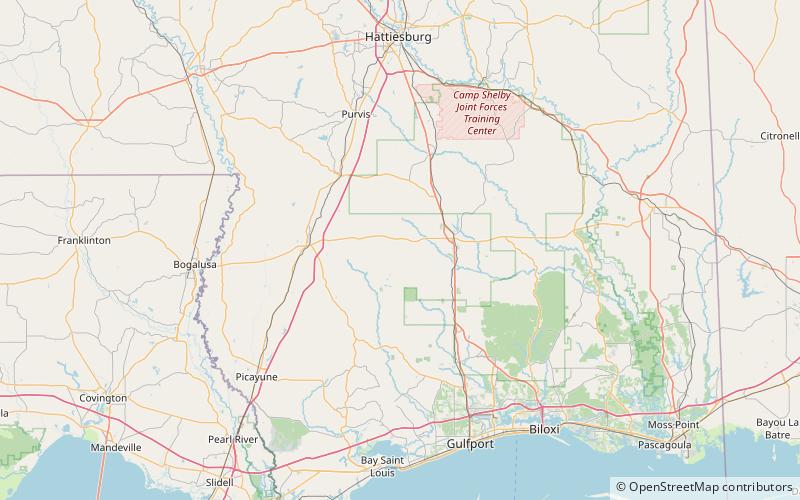 Sweetbay Bogs Preserve location map