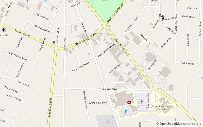 Gordon Avenue Apartments location map