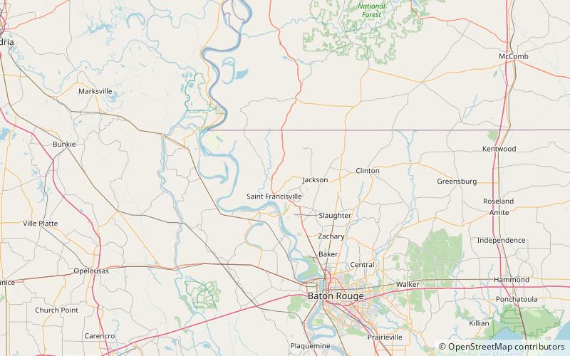 Locust Grove State Historic Site location map