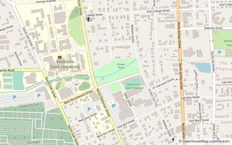 drexel park valdosta location map