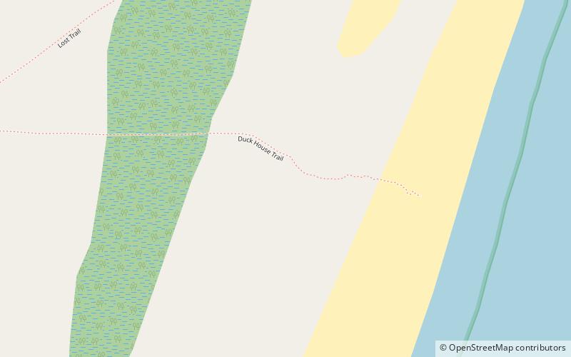 duck house cumberland island location map