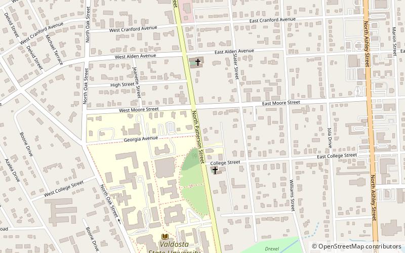 Brookwood North Historic District location map
