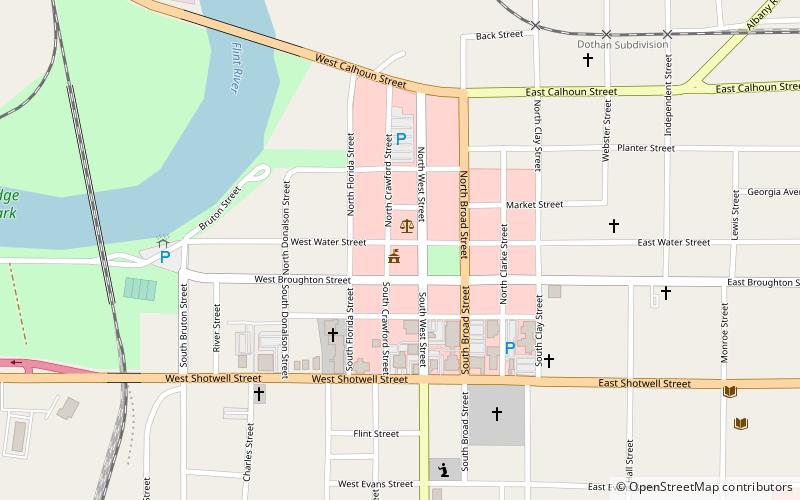 City Hall and Firehouse location map