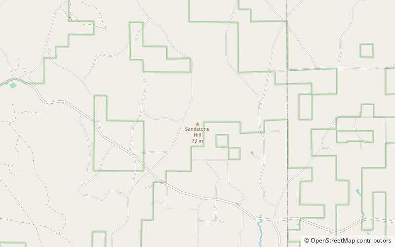 sandstone hill conecuh national forest location map