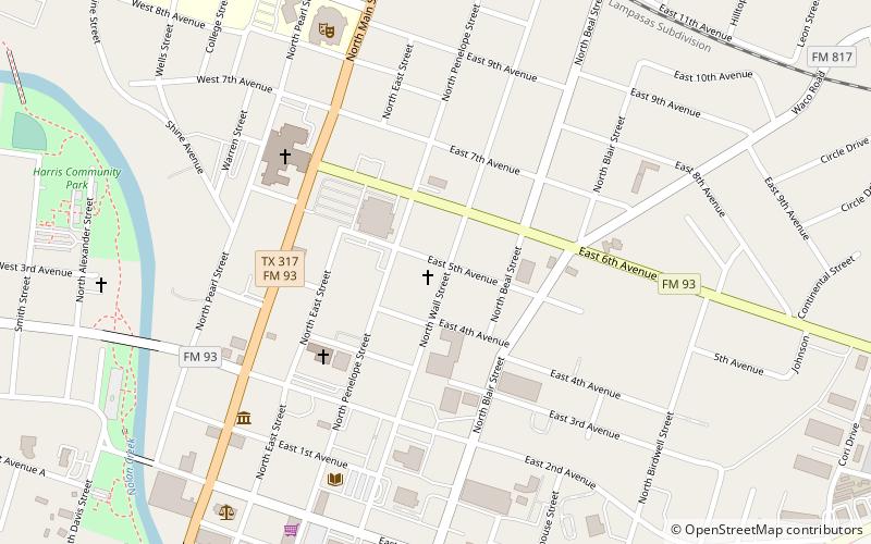 Old St. Luke's Episcopal Church location map