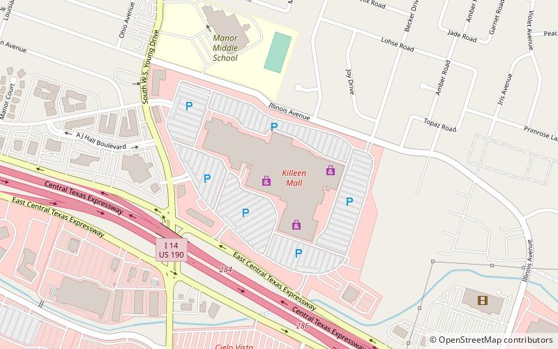 killeen mall location map