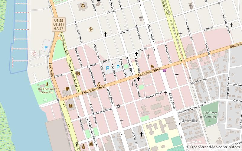 Frank M. Scarlett Federal Building location map
