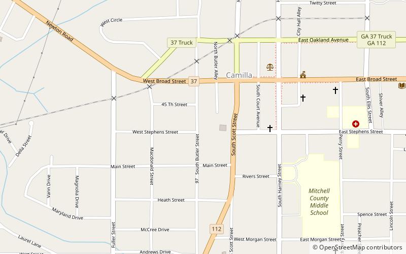 andersonville theological seminary camilla location map