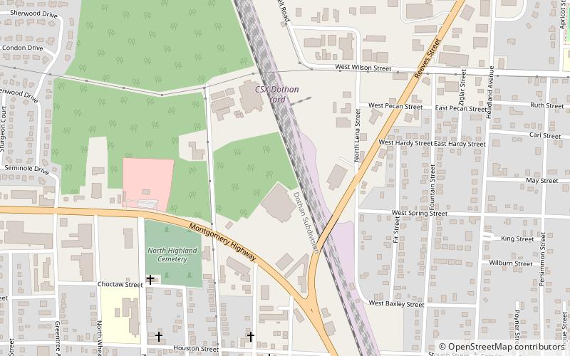 dothan enterprise ozark combined statistical area location map