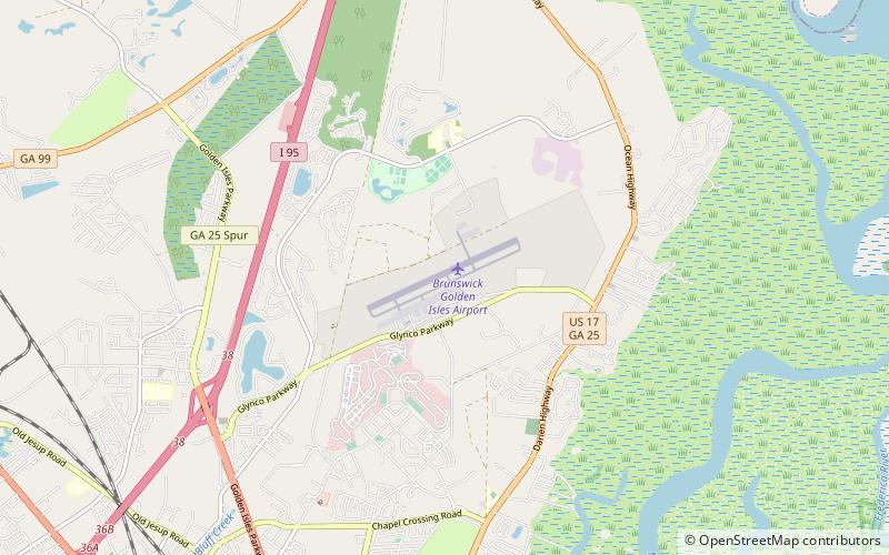 Glynco location map