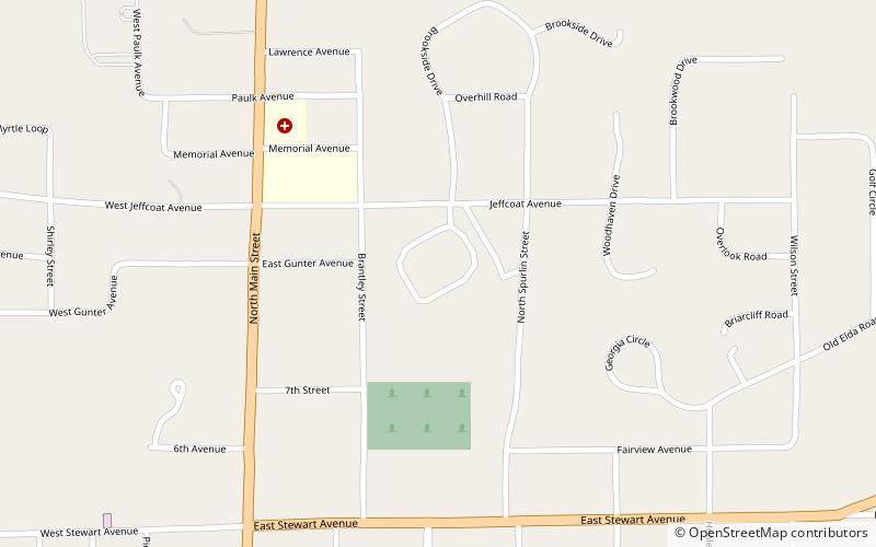 Channell-Lee Stadium location map
