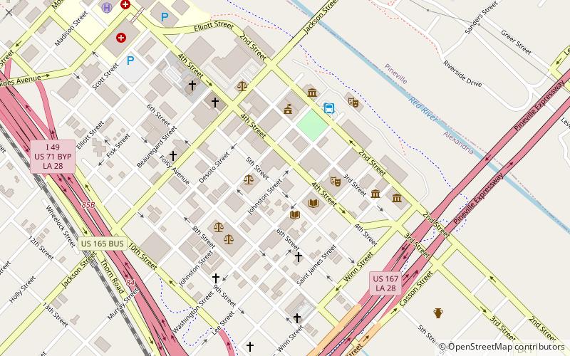 Masonic Building location map
