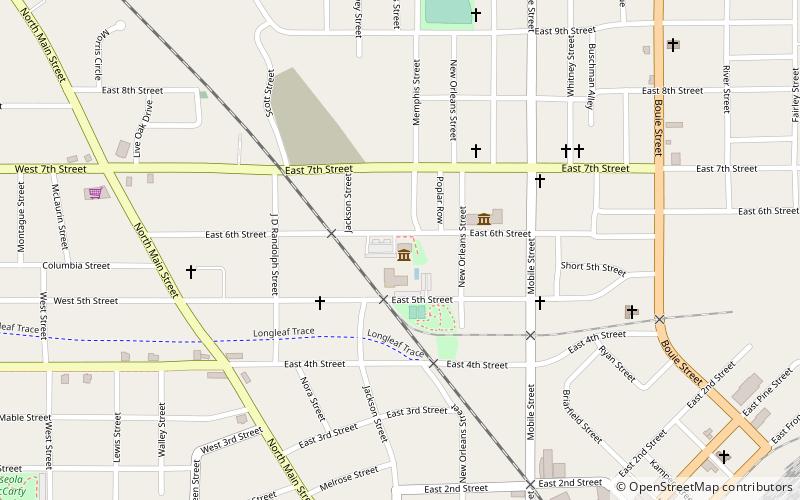 African American Military History Museum location map