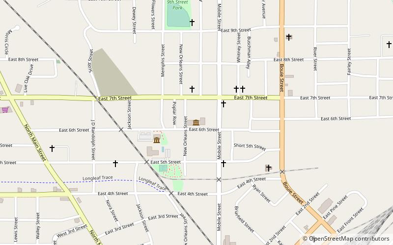 Eureka School location map