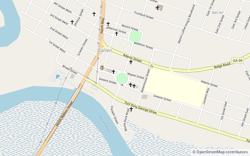 vernon square darien location map