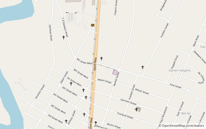 mcintosh county school district darien location map