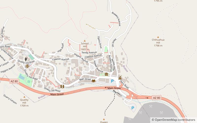 Central School Project location map