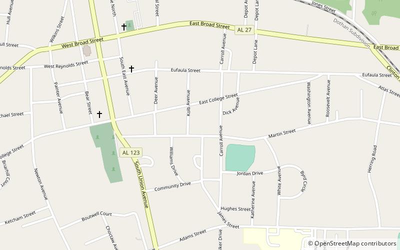 ozark civic center location map