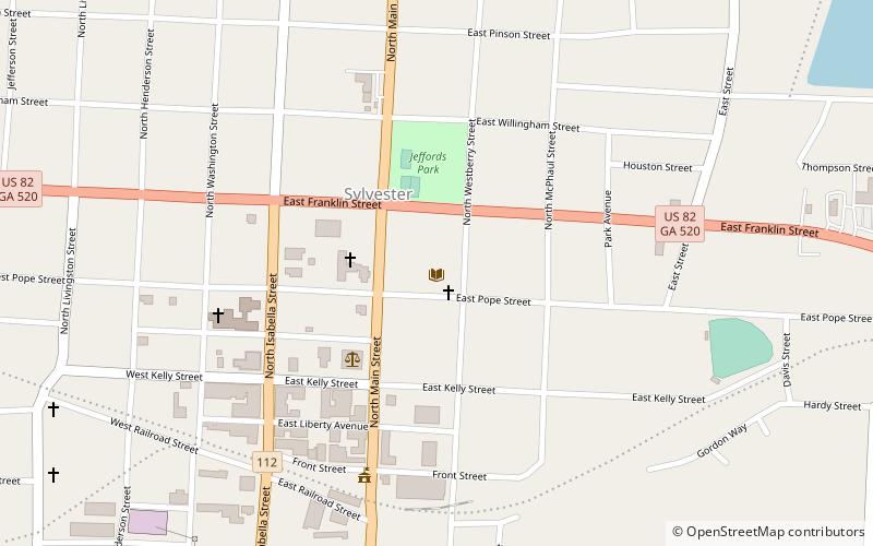 Margaret Jones Public Library location map