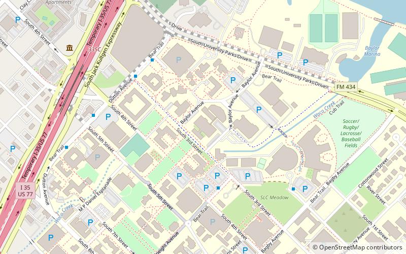 Moody Memorial Library location map