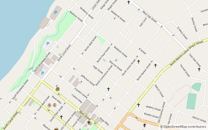 Stanton Hall location map