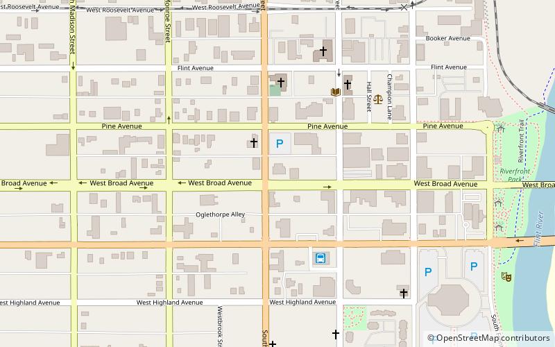 United States Post Office and Courthouse location map