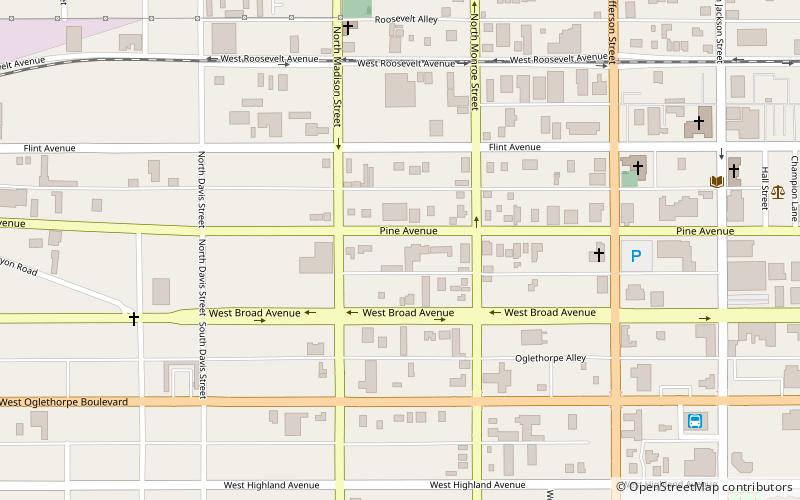 John A. Davis House location map