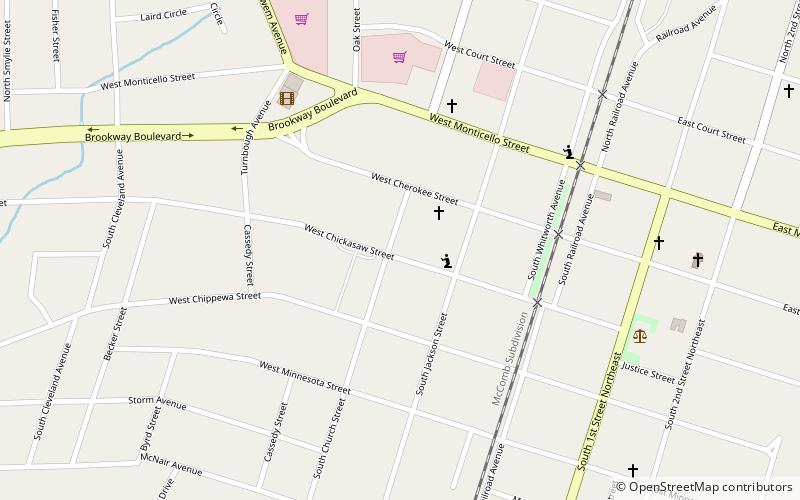 Temple B'nai Shalom location map