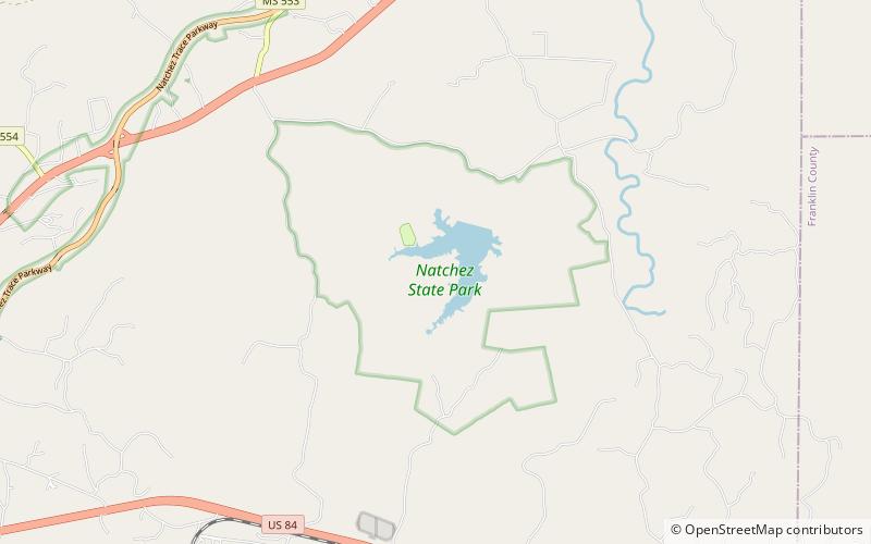 park stanowy natchez location map