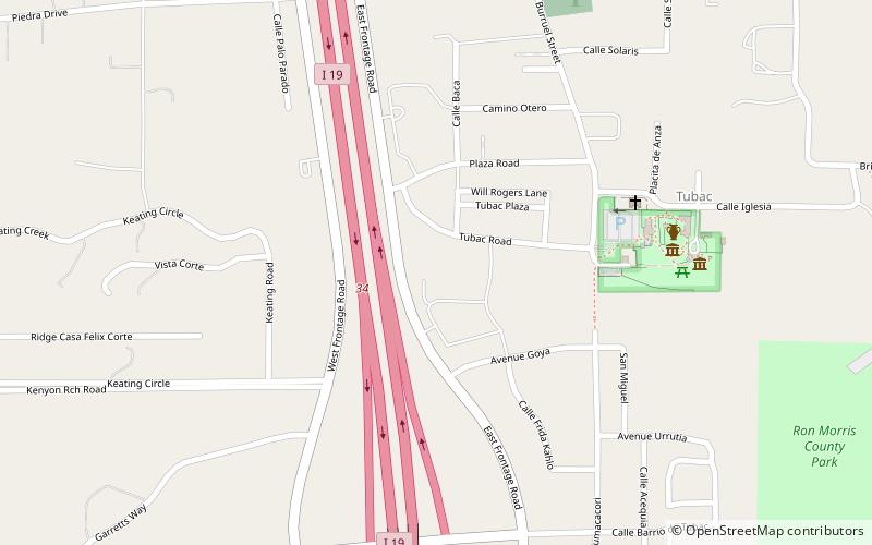 Newby Gallery location map