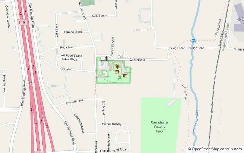 Presidio San Ignacio de Tubac location map