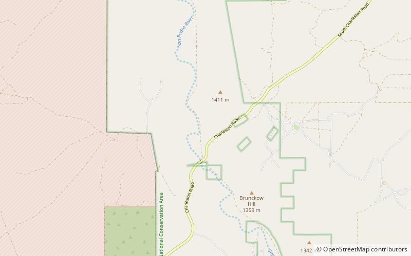 San Pedro Valley location map