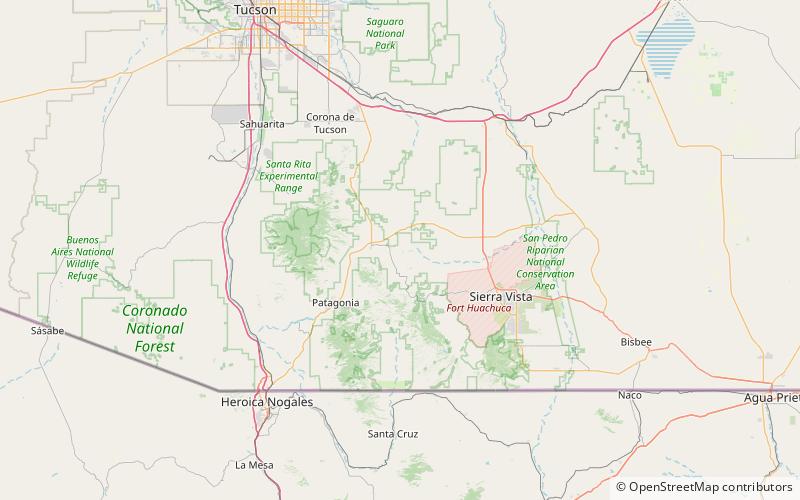 Rancho Rossa Vineyard location map