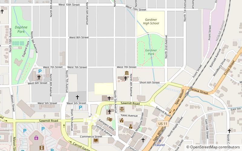 Lauren Rogers Museum of Art location map