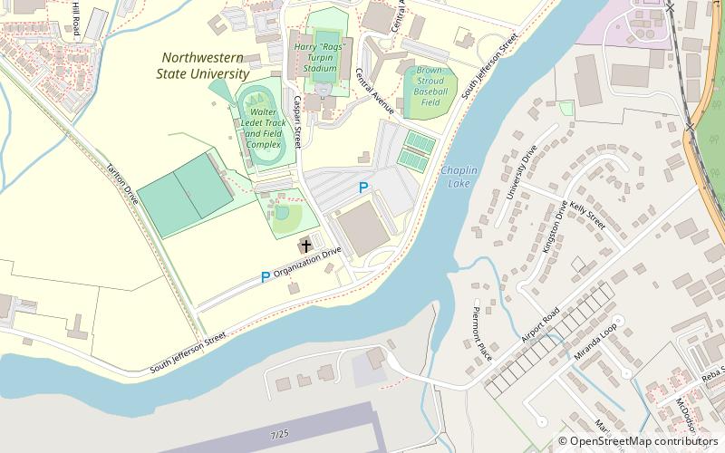 Prather Coliseum location map